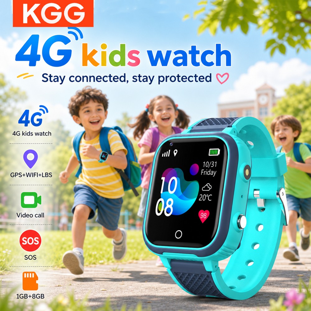 Smartwatch Watches For Kids With Gps - 4G Smartwatch voor kinderen Video-oproep GPS