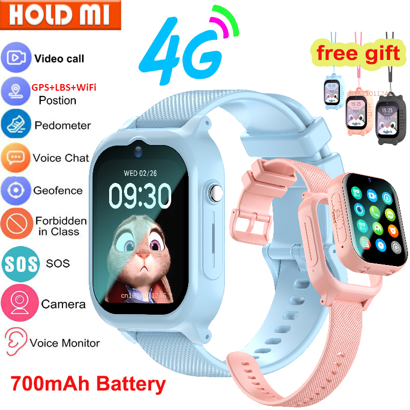 Smartwatch Watches For Girls - Smart Watch Kinderen 4G GPS WIFI