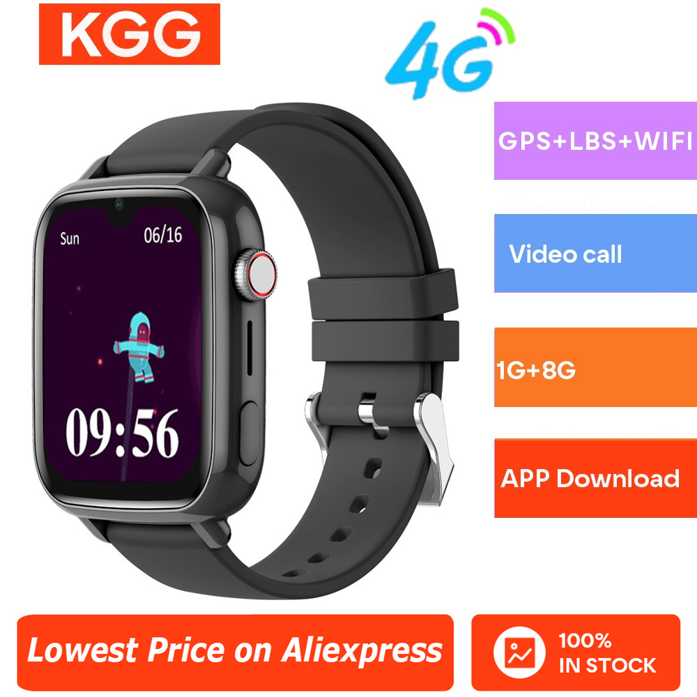 Smartwatch Watches For Kids - 4G Smart Watch Kinderen Video-oproep SOS