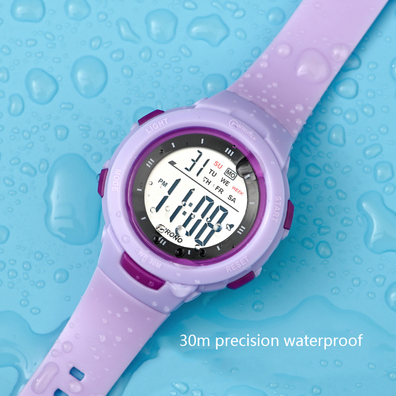 Smartwatch Digital Watches For Kid Girl - UTHAI CE49 kinderhorloges mode lichtgevende waterdichte