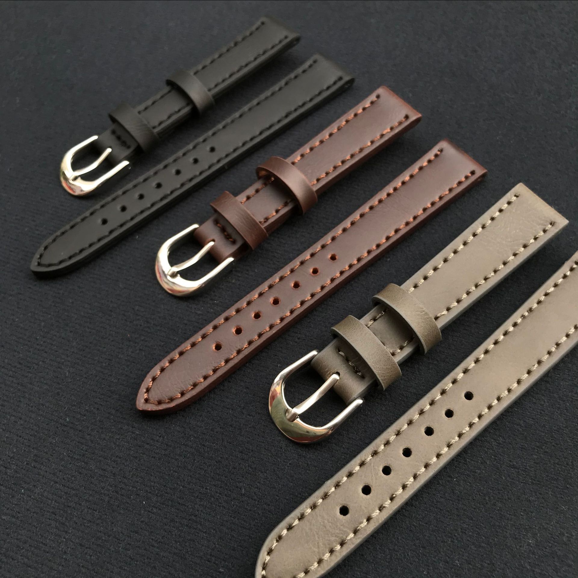 Leren horlogeband 14 mm 16 mm  - Smartwatch Vintage Watches For Women recensie en prijs