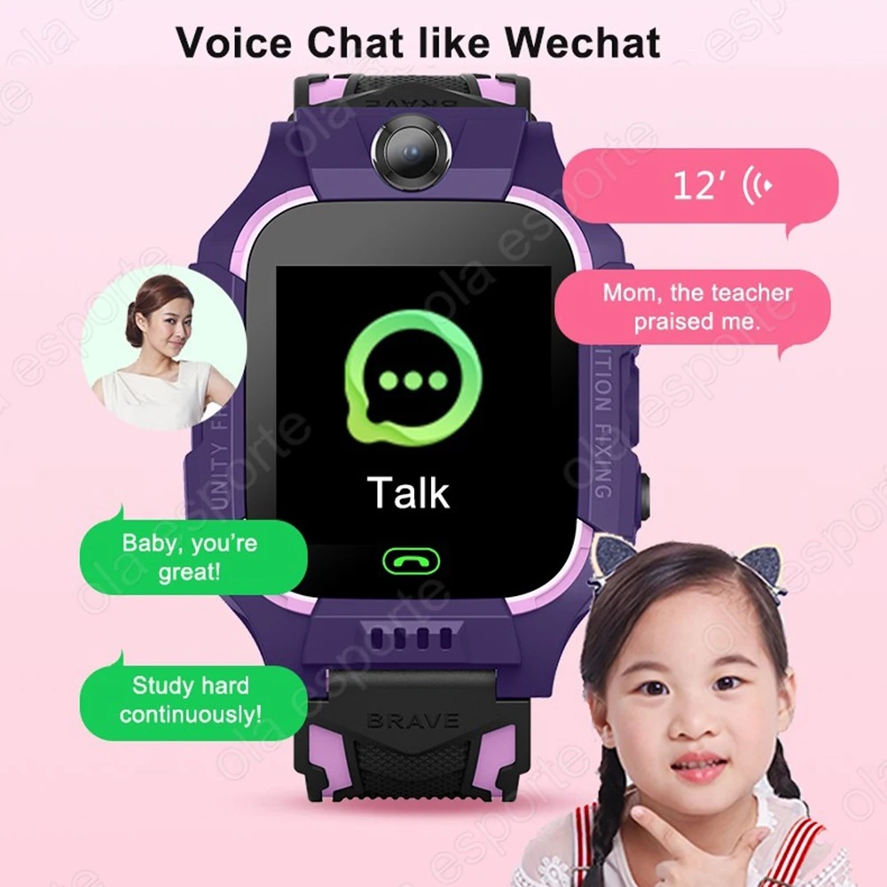 Q12 Kids Smart 2G Oproep Telef - Smartwatch Digital Watches For Kid Girl recensie en prijs