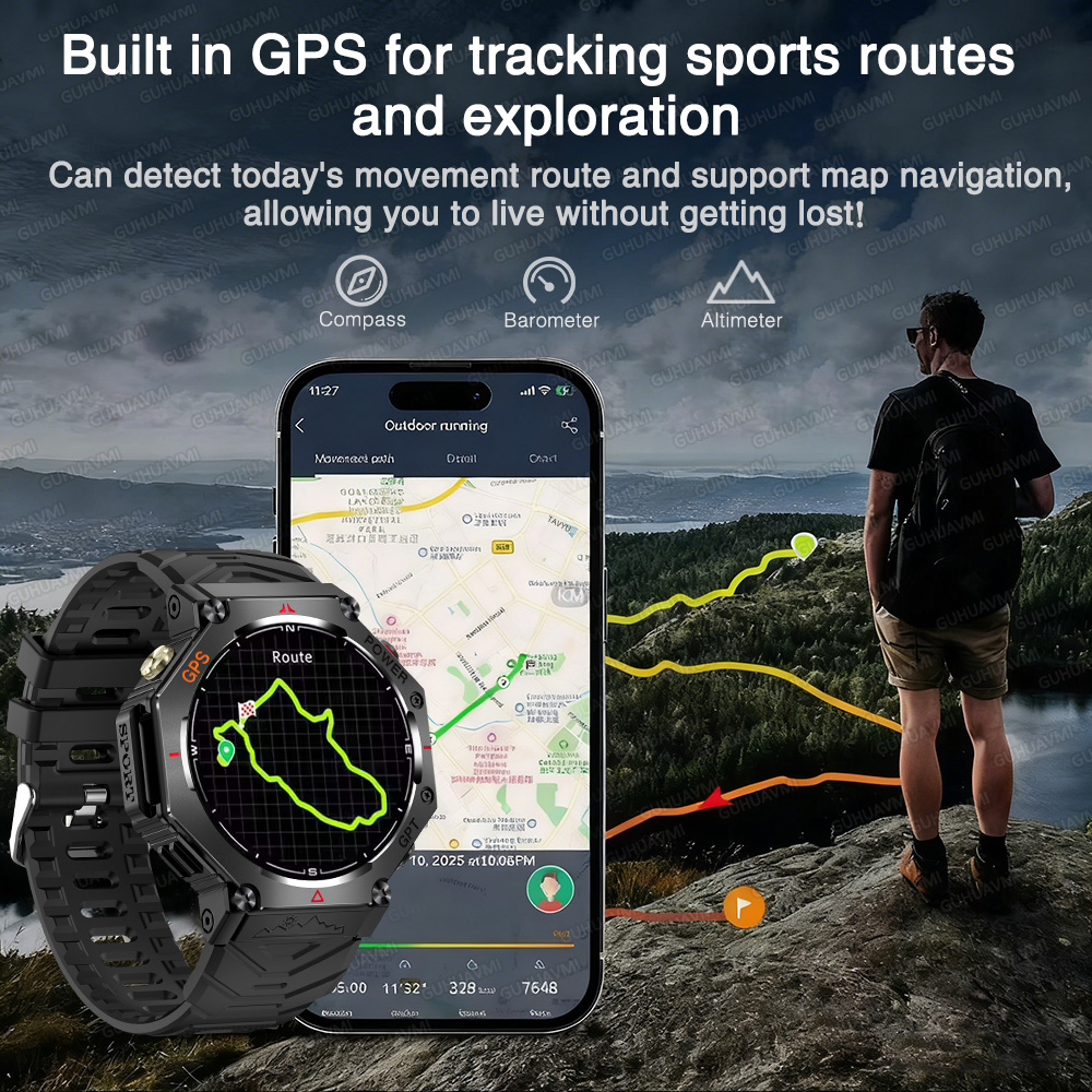 2026 Nieuwe Volwassen Outdoor  - Altimeter Compass Watch recensie en prijs