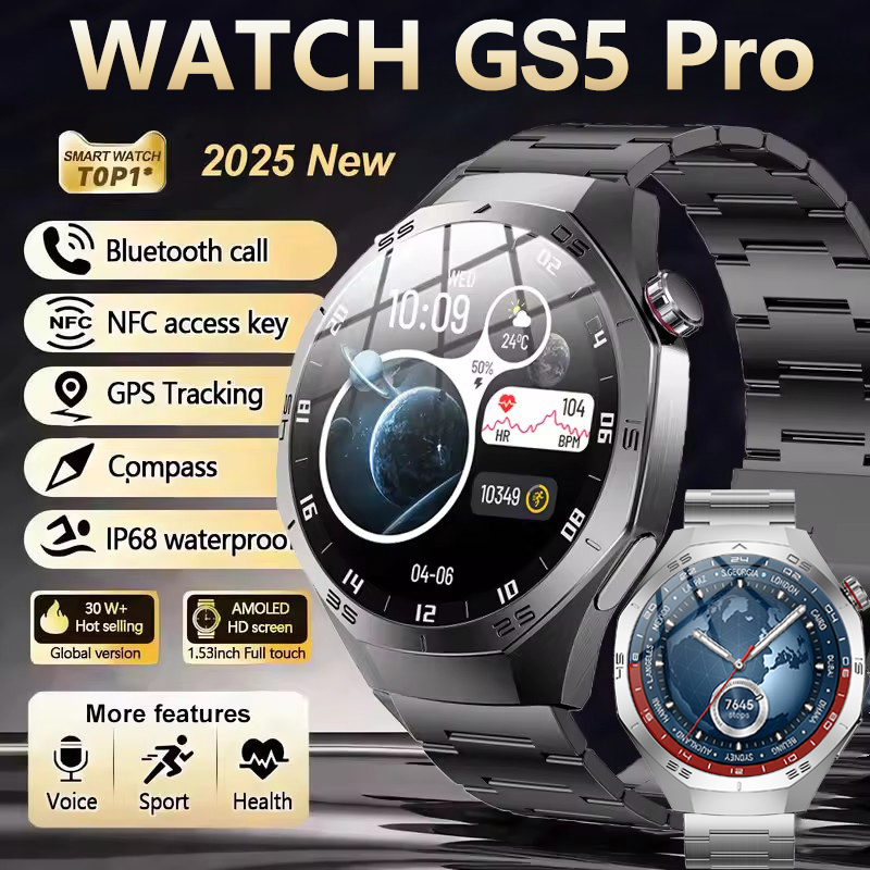 Originele GS5 Pro GPS Sport IP - Smartwatch Watches For Women With Gps recensie en prijs