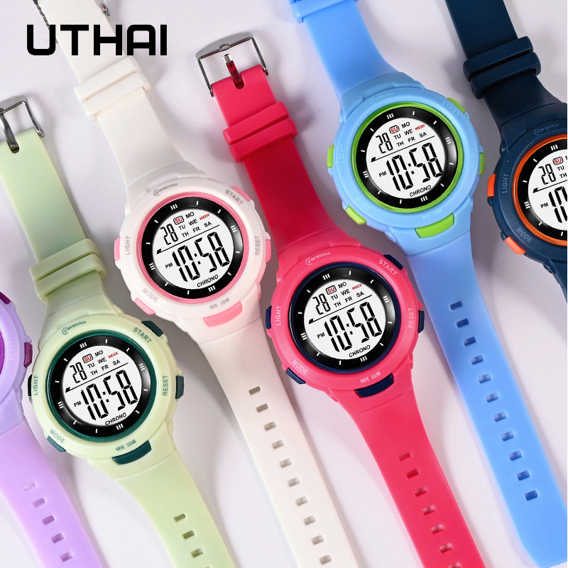 UTHAI CE49 kinderhorloges mode - Smartwatch Digital Watches For Kid Girl recensie en prijs