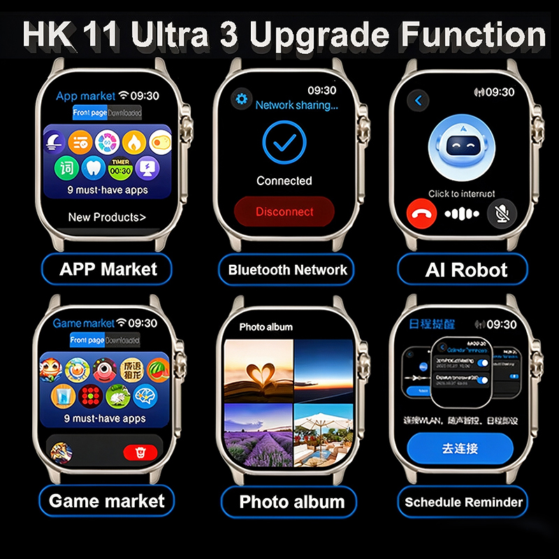 Nieuwe Horloges Heren HK11 ULT - Smartwatch Watches For Girls recensie en prijs